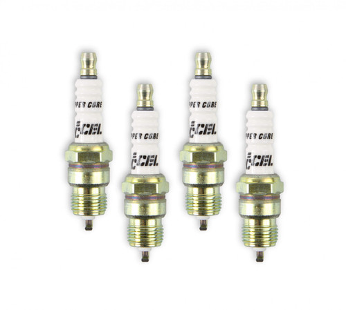 ACCEL HP Copper Spark Plug - Shorty ACC-10576S-4