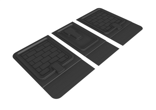 3D MAXpider 20-23 Tesla Model Y 2nd Row Seatback Protector Kagu Cargo Liner - Black - Q1TL0281309 Photo - Primary