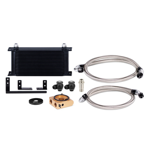 Mishimoto 2019+ Mazda Miata ND2 Thermostatic Oil Cooler Kit - Black - MMOC-MIA-19TBK Photo - Primary