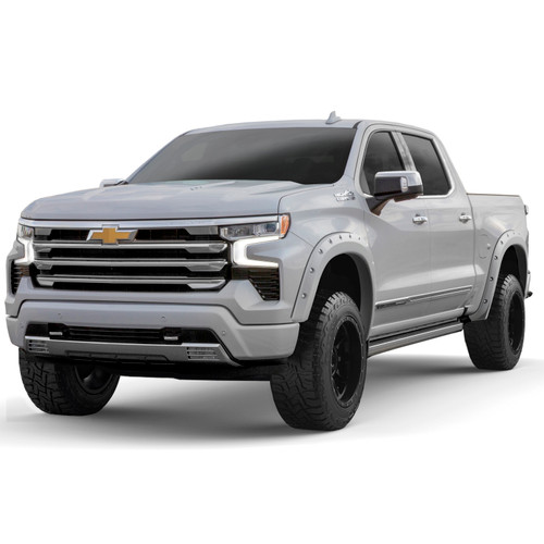 EGR 2023+ Chevrolet Silverado 1500 Bolt-On Look Fender Flares - Summit White (Set of4) - 791654-GAZ Photo - Primary