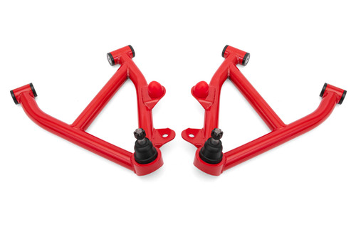 BMR 82-92 GM F-Body A-Arms Lower DOM Non-Adj Delrin Bushings Coilover - Red - AAL333R Photo - Primary