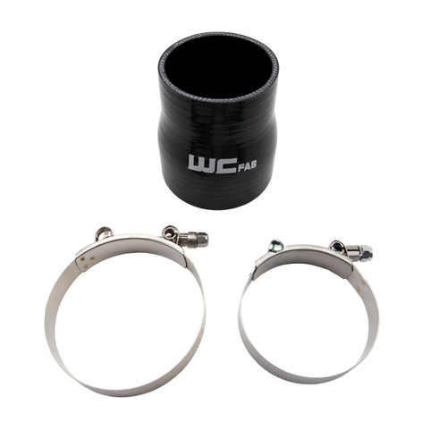 Wehrli 3in x 3.5in ID Straight Reducer x 4in Long Silicone Boot & Clamp Kit - WCF207-115 User 1