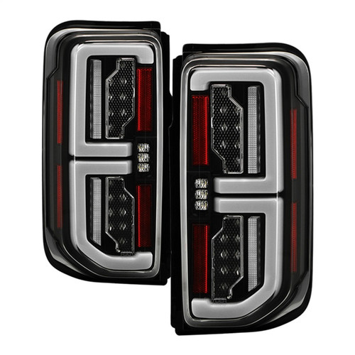 Spyder 21-23 Ford Bronco (Factory LED Model Only) LED Tail Lights - Black (ALT-YD-FB21LED-LED-BK) - 5088765 Photo - Primary