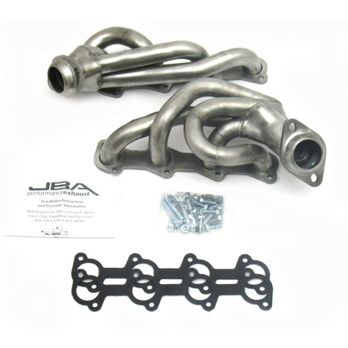 JBA 99-04 Ford Lightning 5.4L 1-5/8in Stainless Steel Shorty Header - 1679S-3 Photo - Primary