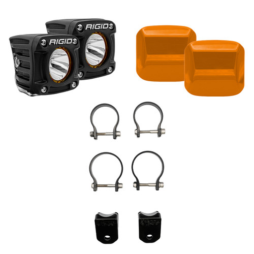 Rigid Industries Side-by-Side Revolve A-Pillar Light Kit - 41650 Photo - Primary