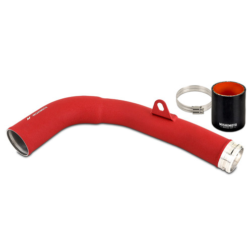 Mishimoto 2022+ Subaru WRX Charge Pipe - Wrinkle Red - MMICP-WRX-22WRD Photo - Primary