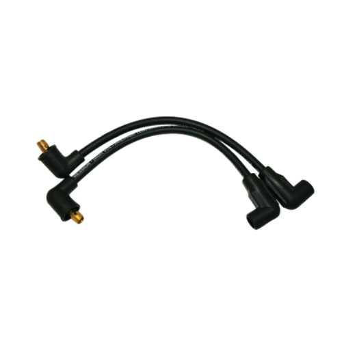 Moroso 82-99 Harley-Davidson FXR Spiral Core Wire Set - Black - 27213 User 1