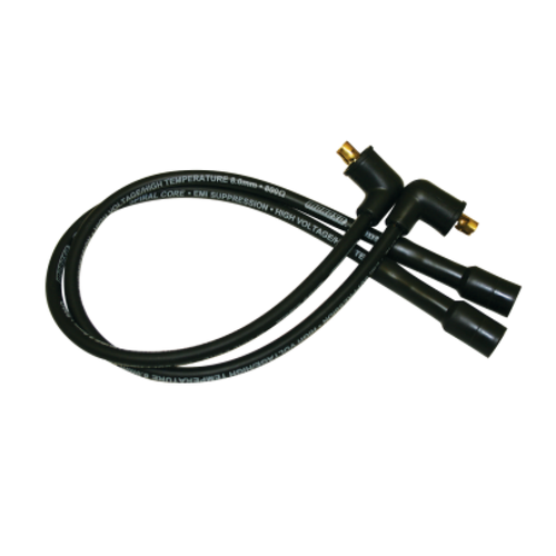 Moroso 97-98 Harley-Davidson FLT/FLHT/FLHR/FLTR Spiral Core Wire Set - Black - 27215 User 1