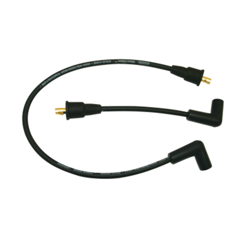 Moroso 71-78 Harley-Davidson XL Solid Stainless Core Wire Set - Black - 27290 User 1