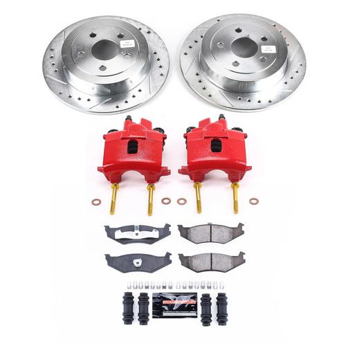 Power Stop 01-06 Dodge Stratus Rear Z23 Evolution Kit w/Calipers - KC1687A Photo - Primary