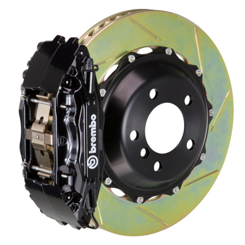 Brembo 00-02 Expedition 2WD Fr GT BBK 4Pis Cast 2pc 355x32 2pc Rotor Slotted Type1-Black - 1B2.8018A1 Photo - Primary