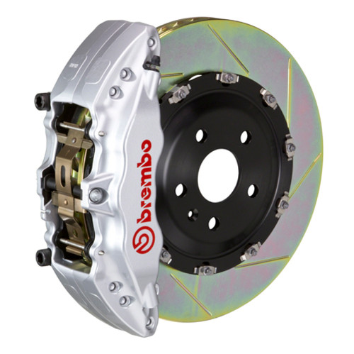 Brembo 11-21 Grand Cherokee (Excl. SRT) Fr GT BBK 6Pist Cast 2pc 380x34 2pc Rotor Slot Type1-Silver - 1J2.9020A3 Photo - Primary