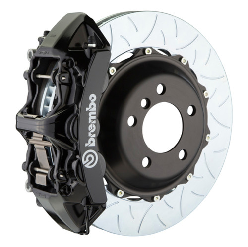 Brembo 06-12 325i Excl xDrive Fr GT BBK 6Pis Cast 380x32 2pc Rotor Slotted Type3-Black - 1M3.9014A1 Photo - Primary