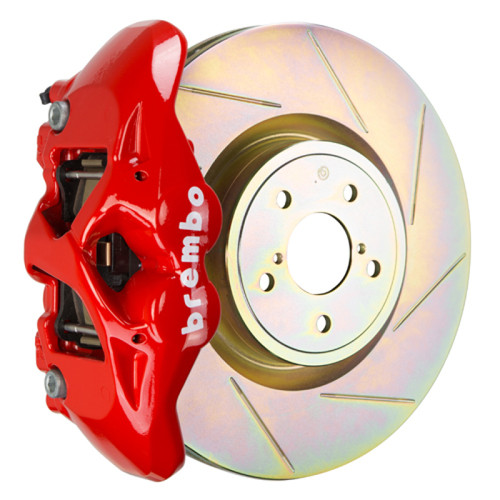 Brembo 15-21 WRX (VA) Front GT BBK 4 Piston Cast 326 x30 1pc Rotor Slotted Type-1-Red - 1S5.6002A2 Photo - Primary