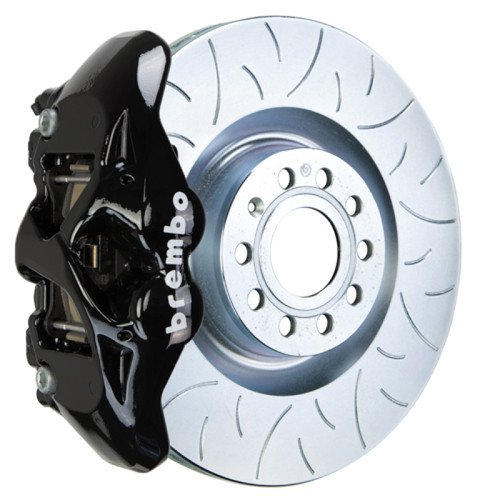 Brembo 05-10 Jetta GLI Front GT BBK 4 Piston Cast 345x30 1pc Rotor Slotted Type3-Black - 1S5.8002A1 Photo - Primary