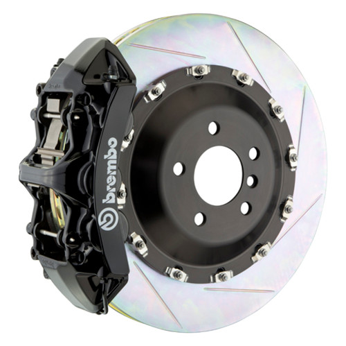 Brembo 17-23 540i Front GT BBK 6 Piston Cast 405x34 2pc Rotor Slotted Type1-Black - 1T2.9503A1 Photo - Primary
