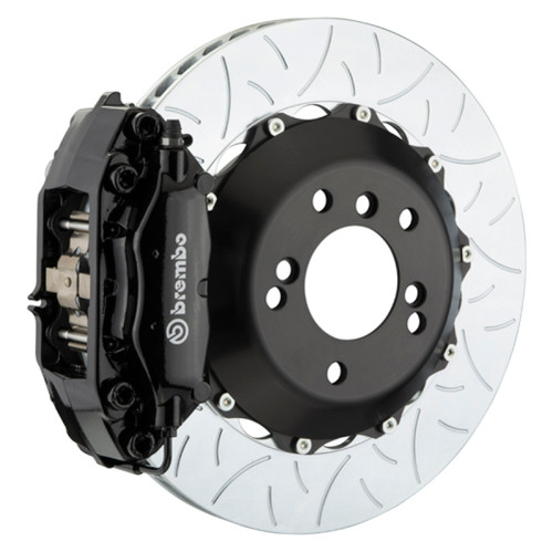 Brembo 06-08 Z4 M-Coupe/Roadster Rear GT BBK 4 Piston Cast 345x28 2pc Rotor Slotted Type3-Black - 2P3.8004A1 Photo - Primary