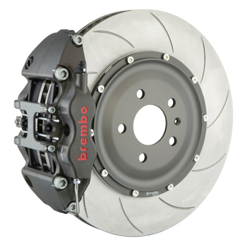 Brembo 07-14 Mustang G T500 PISTA Front Race BBK 4 Pist Billet 2pc380x34x6 5a 2pc Rotor T5-Clear HA - 3K2.9042A Photo - Primary