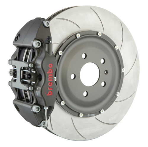 Brembo 14+ 991 Turbo/Turbo S PISTA Front Race BBK 6 Pist Forged380x34x6 5a 2pc Rotor T5-Clear HA - 3K2.9047A Photo - Primary