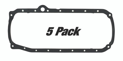 Moroso 1986+ Chevrolet Small Block Oil Pan Gasket - One Piece - Reinforced Steel (5 Pack) - 93182 User 1