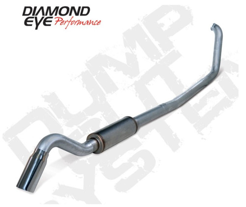 Diamond Eye KIT 4in TB SGL SS: TURN DOWN 00-03 FORD 7.3L F250/F350 - K4319S-TD User 1