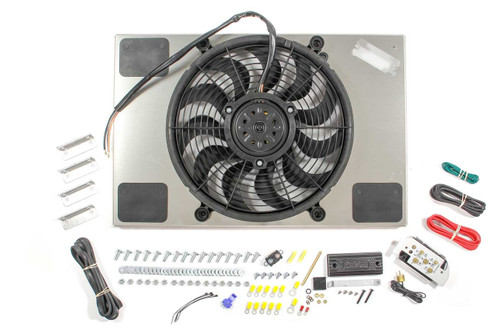 PWM Single RAD Fan/ Aluminum Shroud Assembly 66827