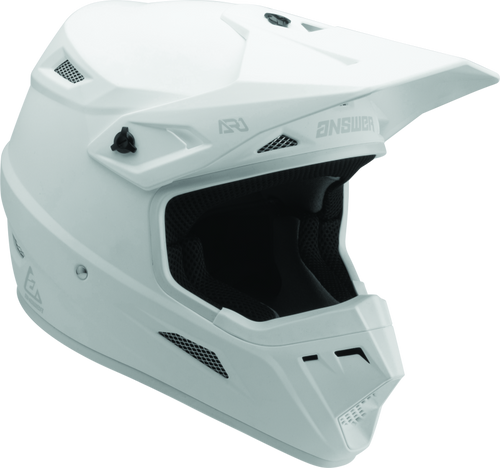 Answer AR1 Solid Helmet White Youth - Medium - 446365 User 3