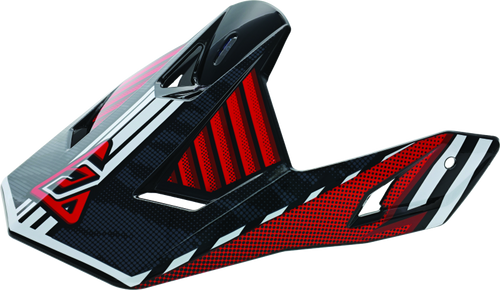 Answer AR3 Rapid Visor - Red/Black/White - 447745 Photo - Primary