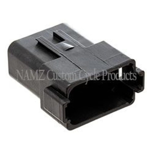 NAMZ Deutsch DT Series 12-Wire Receptacle & Wedgelock - Black (HD 72109-94BK) - DR-12B Photo - Primary
