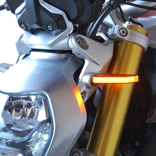 New Rage Cycles 15-24 BMW R1200R / RS Front Signals w/Load EQ - R1200R-FS Photo - Primary