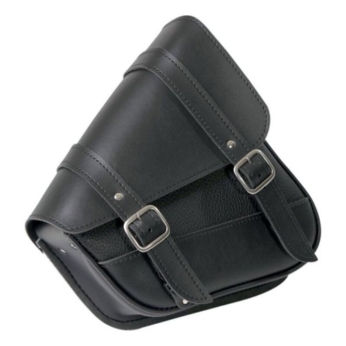 Willie & Max Universal Black Jack Compact Slant Saddlebag Set (12inL x 9.5inH x 5.5 inW) - Black - 59588-00 User 1