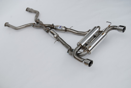 Invidia 2022+ Nissan Z 70mm Gemini Cat Back Exhaust - Rolled SS Tips - HS22N4Z7GM1RSL User 1