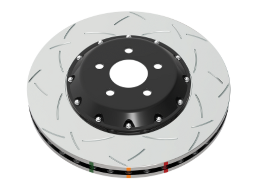 DBA 2022+ Subaru WRX (w/STI Brembo 4 Piston Caliper) 5000 Series 2 Piece Slotted Front Brake Rotor - 52845BLKS User 1