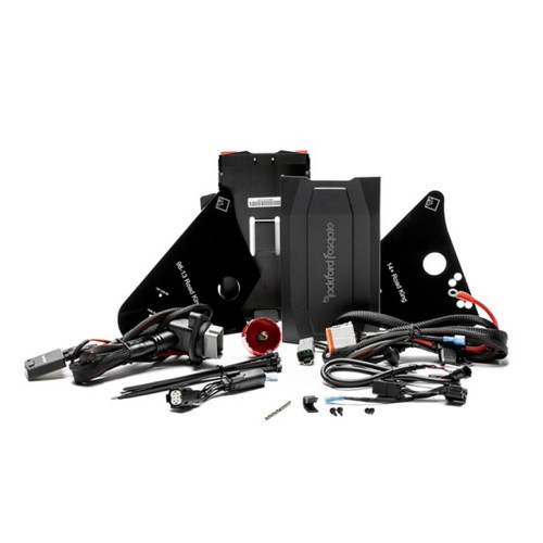 Rockford Fosgate 1998+ Harley Davidson Road King Amp Install Kit w/ Bluetooth Module - RFK-HDRK User 1