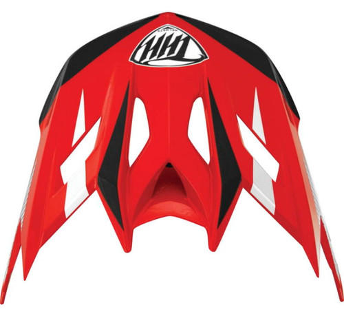 THH Helmets T-42 Bmx Visor Acceler Red/Wht - 644075 Photo - Primary