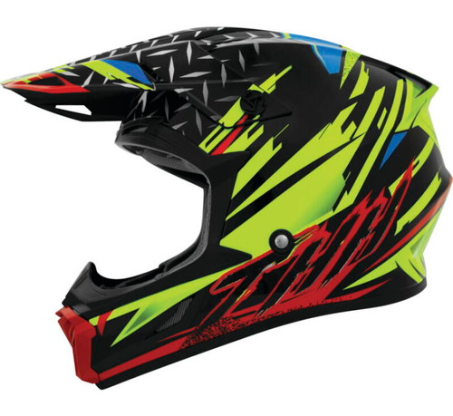 THH Helmets T710XR Assault Yellow/Red - Medium - 646194 Photo - Primary