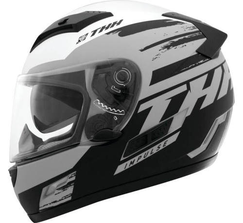 THH Helmets TS-80 Impulse Gray/Black - XL - 646570 Photo - Primary