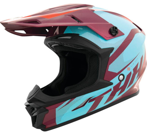 THH Helmets T710XR Airtech Burgundy/Blue - 2XL - 647854 Photo - Primary