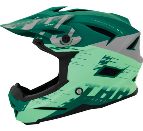 THH Helmets T-42 BMX Xtreme  Turquoise/Green - 2XL - 647908 Photo - Primary