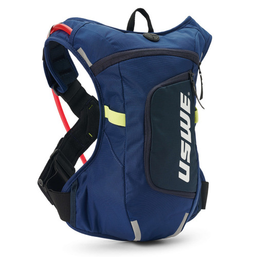 USWE Raw Dirt Biking Hydration Pack 4L - Blue - 2043439 User 1