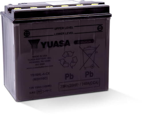 Yuasa Yb16Hl-A-Cx Yuasa Battery - YUAM2H16C User 1