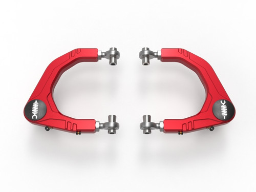 aFe Control 05-23 Toyota Tacoma Upper Control Arms - Red Anodized Billet Aluminum - 460-72T005-R Photo - Primary