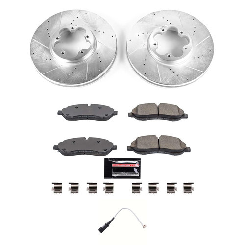 Power Stop 20-21 Ford Transit-350 Front Z23 Evolution Brake Kit - K8989
