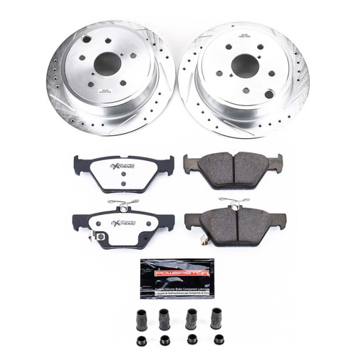 Power Stop 2021 Subaru WRX Rear Z26 Street Brake Kit - K9014-26