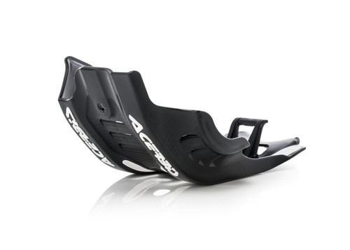 Acerbis 16-18 KTM SX-F/XC-F450/ FC450/ FX450/ FE450/501 Skid Plate - Black/White - 2449421007 Photo - Primary