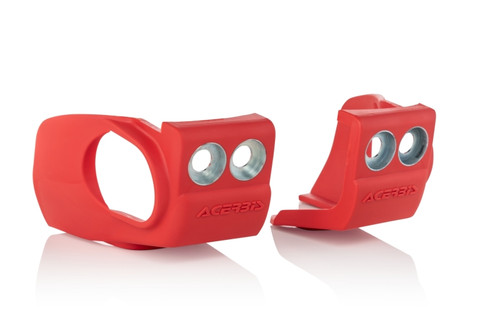 Acerbis 19-23 BETA RR 2T 125-300/ RR 4T 350-498/ RR 250/300 Fork Shoe Protectors - Red - 2742580004 Photo - Primary