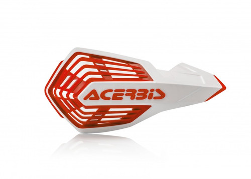 Acerbis X-Force Handguard - White/Red - 2801961030 Photo - Primary