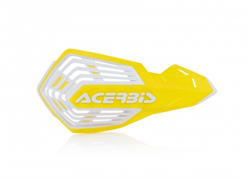 Acerbis X-Future Handguard - Yellow/White - 2801961182 Photo - Primary