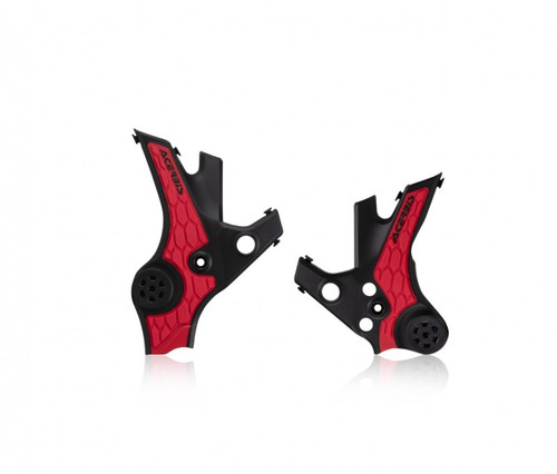 Acerbis 20-21 Honda CRF1100L Africa Twin Frame Guard X Grip - Black/Red - 2858821042 Photo - Primary