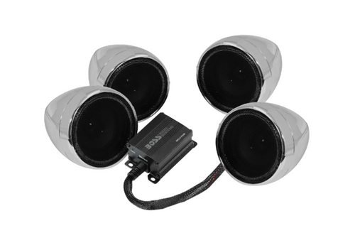 Boss Audio Systems Motorcycle Speaker Amplifier/ Bluetooth/ 3in Speakers - MC470B User 1
